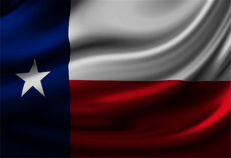 Texan flag waving in the wind Stock Photo - Budget Royalty-Free & Subscription, Code: 400-05075747