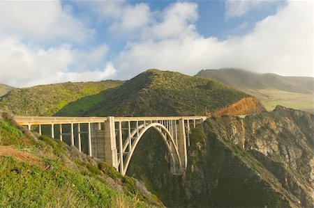 Big Sur near Bixby Bridge in California Photographie de stock - Aubaine LD & Abonnement, Code: 400-05078467