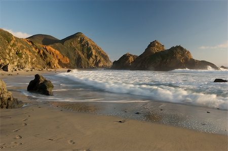 pacific coast highway - Pfeiffer Beach SP in Big Sur, California Stock Photo - Budget Royalty-Free & Subscription, Code: 400-05078468