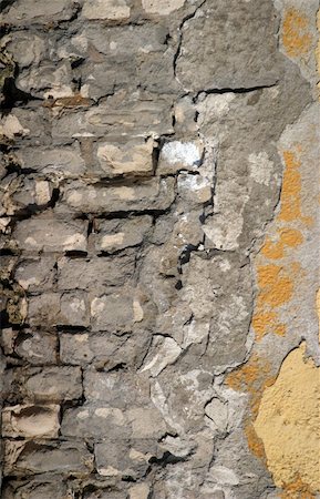 scars - Full screen high resolution shot of old wall. Good for a texture or a background. Stock Photo - Budget Royalty-Free & Subscription, Code: 400-05070728