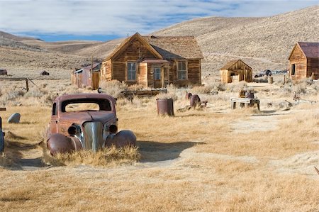 Bodie, California is a ghost town east of the Sierra Nevada mountain range in Mono County, California Stock Photo - Budget Royalty-Free & Subscription, Code: 400-05072503