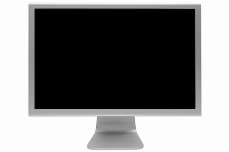 simsearch:400-04786483,k - The modern and thin display on a white background Photographie de stock - Aubaine LD & Abonnement, Code: 400-05073201
