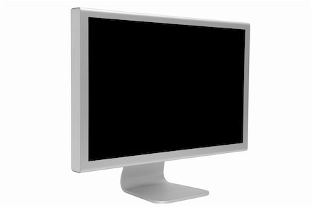 simsearch:400-04786483,k - The modern and thin display on a white background Photographie de stock - Aubaine LD & Abonnement, Code: 400-05073218