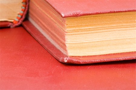 dusty book - a few very old dusty books- close up Stock Photo - Budget Royalty-Free & Subscription, Code: 400-05073625