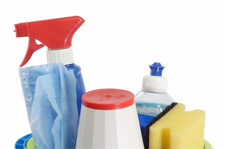 simsearch:400-04512289,k - Cleaning Equipment on bright Background Stock Photo - Budget Royalty-Free & Subscription, Code: 400-05073930