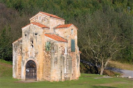San Miguel de Lillo, Asturias (Spain) Stock Photo - Budget Royalty-Free & Subscription, Code: 400-05084928