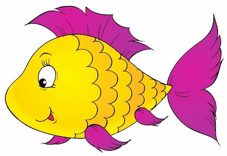 funny river animal - Isolated clip-art / children’s book illustration for your design Stock Photo - Budget Royalty-Free & Subscription, Code: 400-05086201