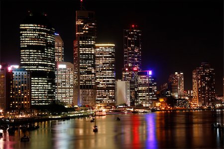 Brisbane by the the river Brisbane Australia Photographie de stock - Aubaine LD & Abonnement, Code: 400-05087080