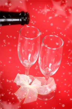 simsearch:400-05027600,k - New year party with champagne glasses Stock Photo - Budget Royalty-Free & Subscription, Code: 400-05088891