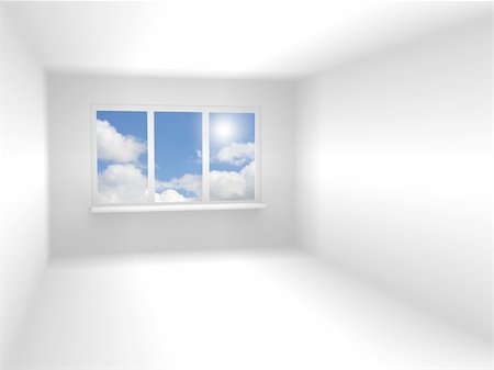 Abstract 3d room of white color Stock Photo - Budget Royalty-Free & Subscription, Code: 400-05082013