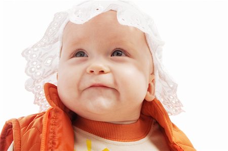 simsearch:400-04637418,k - Portrait of a cute smiling baby girl Stock Photo - Budget Royalty-Free & Subscription, Code: 400-05083412