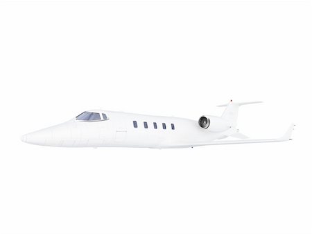 simsearch:400-08503664,k - isolated jet airplane on a white background Foto de stock - Super Valor sin royalties y Suscripción, Código: 400-05083508