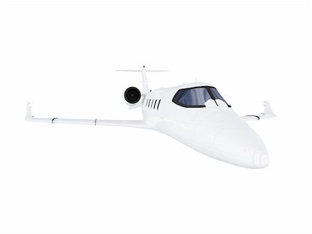 simsearch:400-08503664,k - isolated jet airplane on a white background Foto de stock - Super Valor sin royalties y Suscripción, Código: 400-05083502