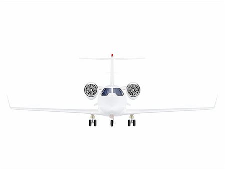 simsearch:400-04850919,k - isolated jet airplane on a white background Foto de stock - Super Valor sin royalties y Suscripción, Código: 400-05083515