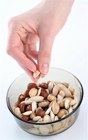 simsearch:400-04377067,k - Different nuts (almons, pistachio, seeds). Stock Photo - Budget Royalty-Free & Subscription, Code: 400-05094195