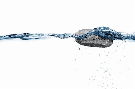 Pumice stone floating in crisp clear water. Stock Photo - Budget Royalty-Free & Subscription, Code: 400-05095378