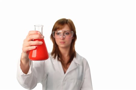 simsearch:400-04467890,k - Female Lab technical performing an experiment Stockbilder - Microstock & Abonnement, Bildnummer: 400-05096034