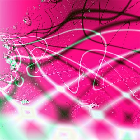 electrical supply art - Crazy pink abstract wires Stock Photo - Budget Royalty-Free & Subscription, Code: 400-05097461