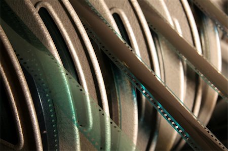 simsearch:400-05085735,k - several film rings ready for screening, detail photo Stockbilder - Microstock & Abonnement, Bildnummer: 400-05090268