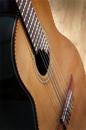 Classical Guitar that was made in the Philippines. Stock Photo - Budget Royalty-Free & Subscription, Code: 400-05092142