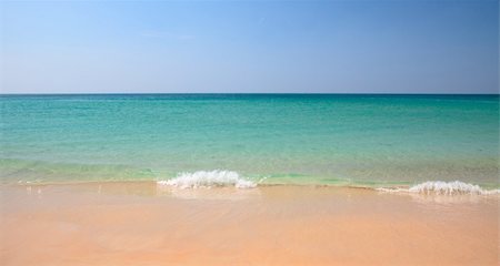 summer beach sea backgrounds - Seascape Stock Photo - Budget Royalty-Free & Subscription, Code: 400-05092153