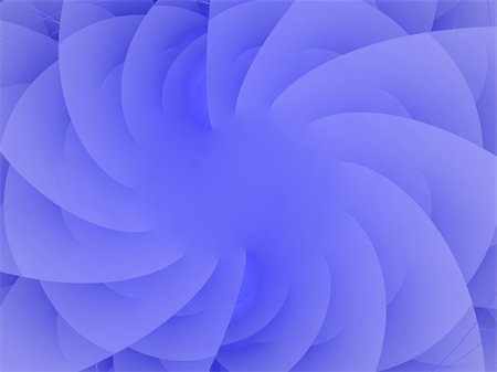 A smooth and creamy blue fractal spiral. Stock Photo - Budget Royalty-Free & Subscription, Code: 400-05093608