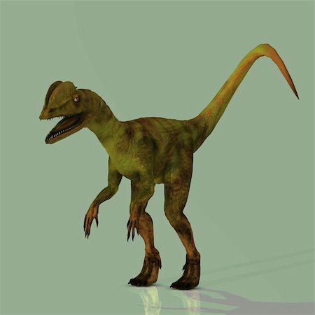 simsearch:400-05130767,k - Rendered Image of a Dinosaur - with Clipping Path Stock Photo - Budget Royalty-Free & Subscription, Code: 400-05104699
