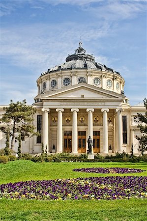 The Atheneum in Bucharest Romania. Stock Photo - Budget Royalty-Free & Subscription, Code: 400-05105450