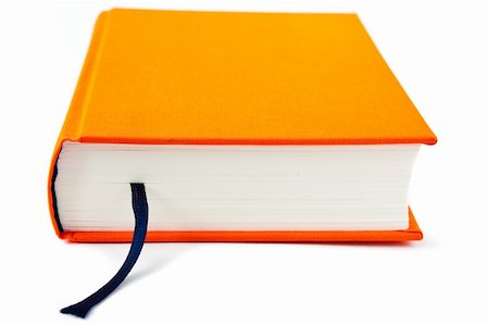 macro photo of the closed book with bookmark Stock Photo - Budget Royalty-Free & Subscription, Code: 400-05106870