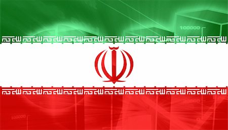 Flag of  Iran, national country symbol illustration Stock Photo - Budget Royalty-Free & Subscription, Code: 400-05107064