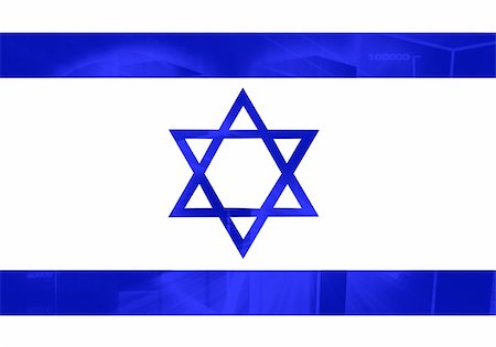 Flag of Israel, national country symbol illustration Stock Photo - Budget Royalty-Free & Subscription, Code: 400-05107068