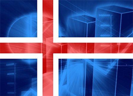 Flag of Iceland, national country symbol illustration Stock Photo - Budget Royalty-Free & Subscription, Code: 400-05107061