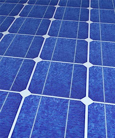 dylan_burrill (artist) - A section of solar cell panels Fotografie stock - Microstock e Abbonamento, Codice: 400-05108017