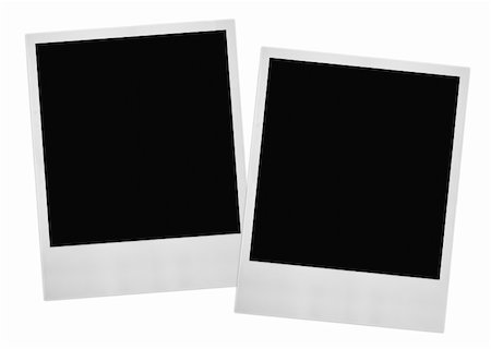 simsearch:400-05117367,k - two photo frames on white background Stock Photo - Budget Royalty-Free & Subscription, Code: 400-05108295