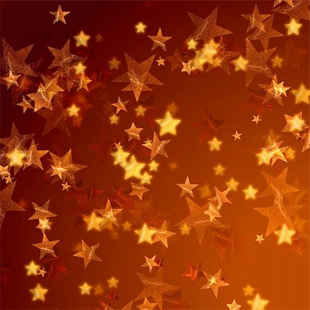 simsearch:400-07293814,k - golden stars over gold background with feather corner Stock Photo - Budget Royalty-Free & Subscription, Code: 400-05108970