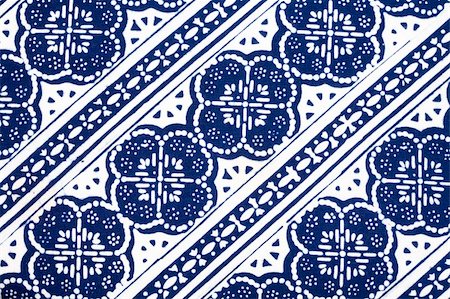 Detail of a batik design from Indonesia Stock Photo - Budget Royalty-Free & Subscription, Code: 400-05109505