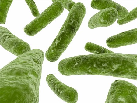 simsearch:400-05226095,k - 3d rendered close up of some isolated bacteria Stock Photo - Budget Royalty-Free & Subscription, Code: 400-05101430