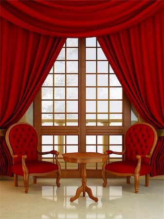 pompa - Interior - Style classic for elegant room Stock Photo - Budget Royalty-Free & Subscription, Code: 400-05102190