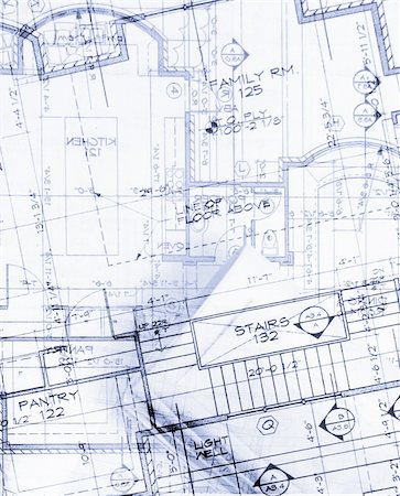 diagrammatic drawing in architecture - abstract house plans Stock Photo - Budget Royalty-Free & Subscription, Code: 400-05114071