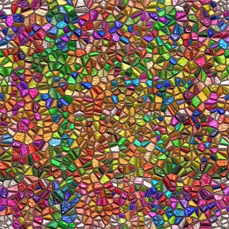 simsearch:400-05197870,k - seamless texture of bright and colorful mosaic tiles Fotografie stock - Microstock e Abbonamento, Codice: 400-05114599