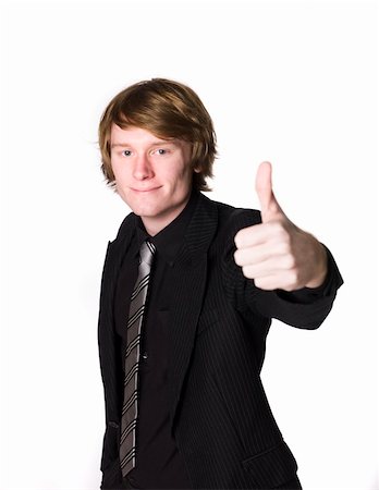Man giving thumbs up Stock Photo - Budget Royalty-Free & Subscription, Code: 400-05115547