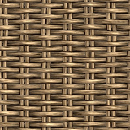 great background image of wooden bambo or wicker basket weave Stock Photo - Budget Royalty-Free & Subscription, Code: 400-05115785