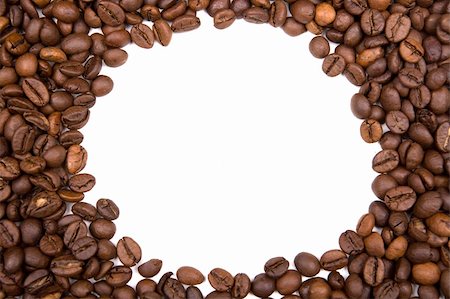 Background with coffee beans. landscape orientation. Stockbilder - Microstock & Abonnement, Bildnummer: 400-05115929