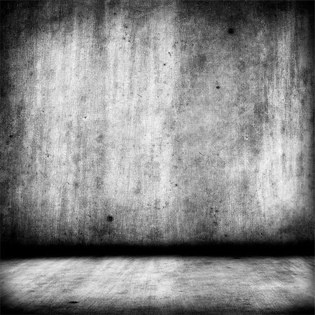 black and white grunge background - square format Stockbilder - Microstock & Abonnement, Bildnummer: 400-05116021
