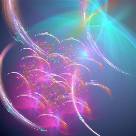 simsearch:400-04591835,k - Abstract background. Purple - blue palette. Raster fractal graphics. Photographie de stock - Aubaine LD & Abonnement, Code: 400-05117376