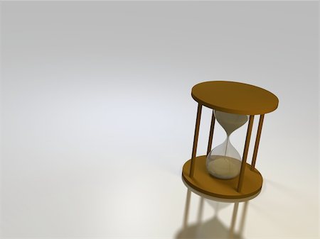 simsearch:622-06548847,k - A 3D image of an hourglass. Stock Photo - Budget Royalty-Free & Subscription, Code: 400-05117509