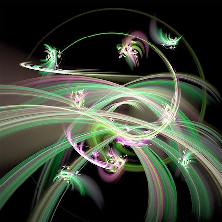 simsearch:400-04591835,k - Abstract background. Green - purple palette. Raster fractal graphics. Photographie de stock - Aubaine LD & Abonnement, Code: 400-05117514