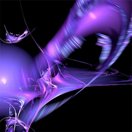 simsearch:400-04591835,k - Abstract background. Blue - purple palette. Raster fractal graphics. Photographie de stock - Aubaine LD & Abonnement, Code: 400-05117571