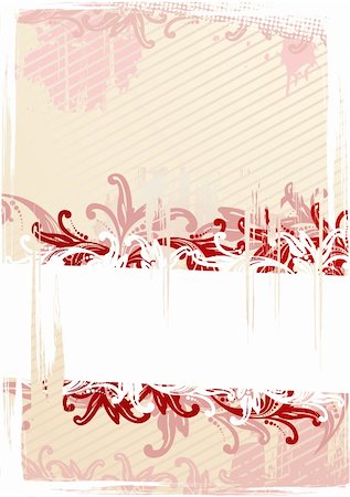 simsearch:400-04043485,k - Vector illustration of pink grungy wallpaper Stock Photo - Budget Royalty-Free & Subscription, Code: 400-05111212