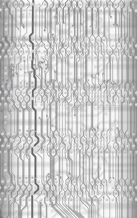 Abstract light circuit board background in hi-tech style Stock Photo - Budget Royalty-Free & Subscription, Code: 400-05111298